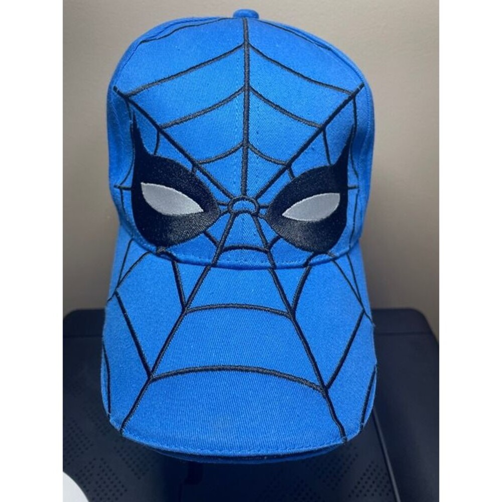 Marvel Spider-Man Youth Adjustable Blue Hat Cap